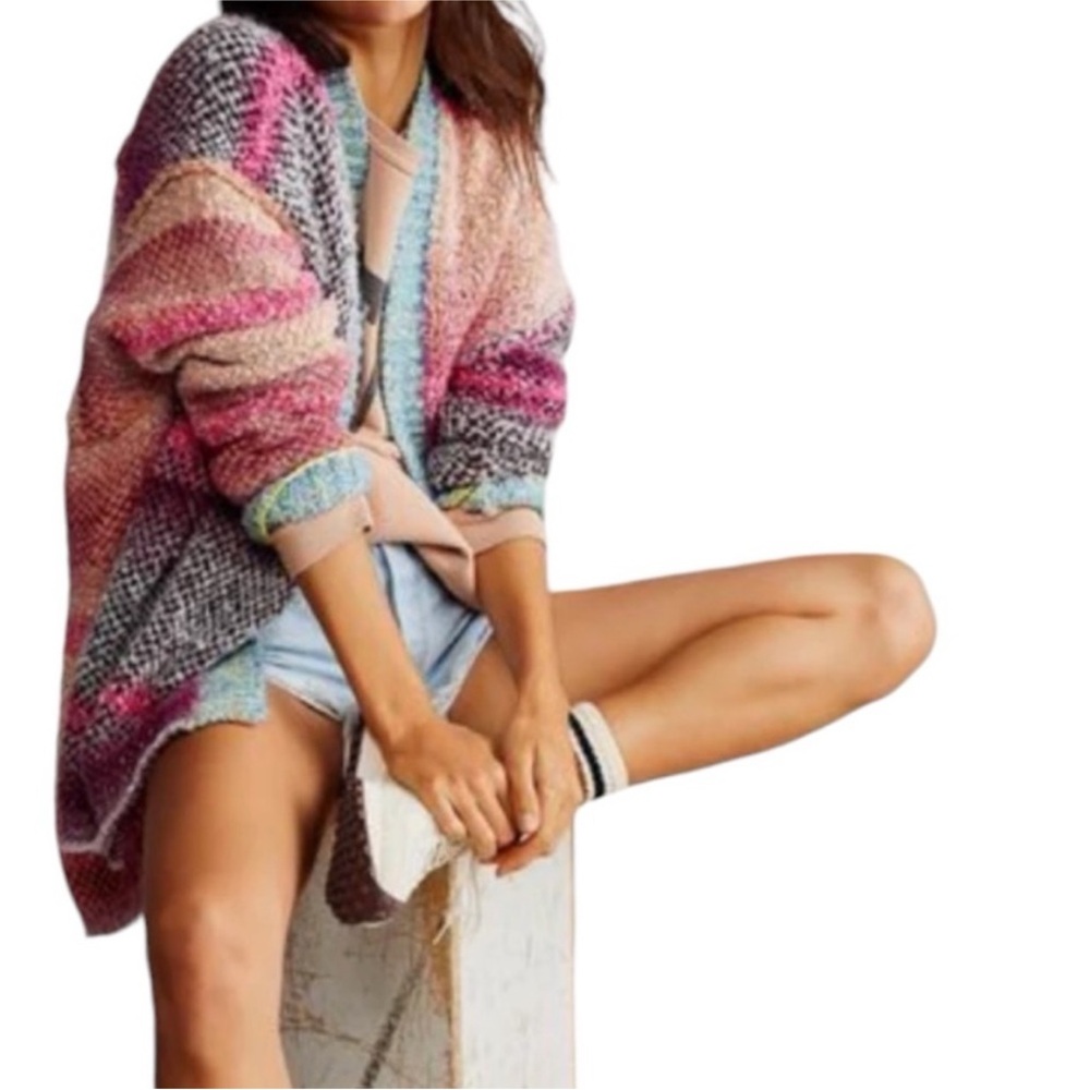 Free People Day Dreamer Cardigan Orchid Cloud